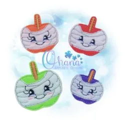 Mummy Candy Apple Feltie