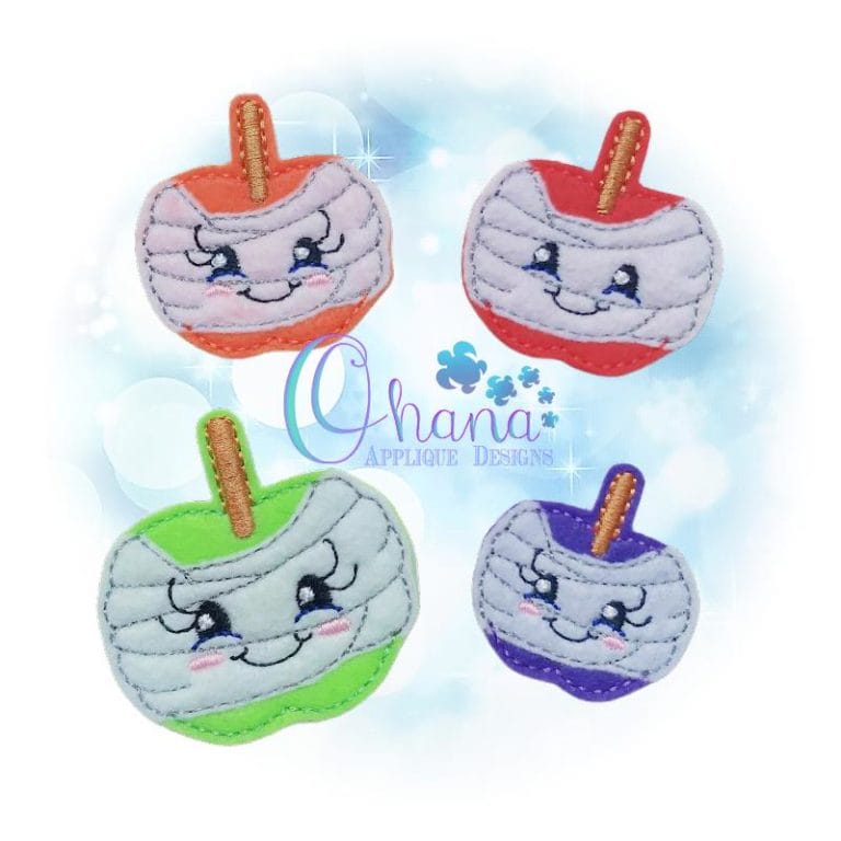 Mummy Candy Apple Feltie