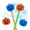 OAD Pumpkin PT RD 80072 Jackolantern Pencil Topper Embroidery