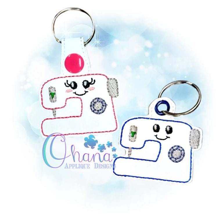 Sewing Machine Key Chain