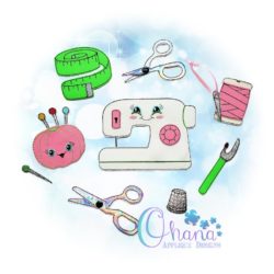 Sewing Play Set Embroidery