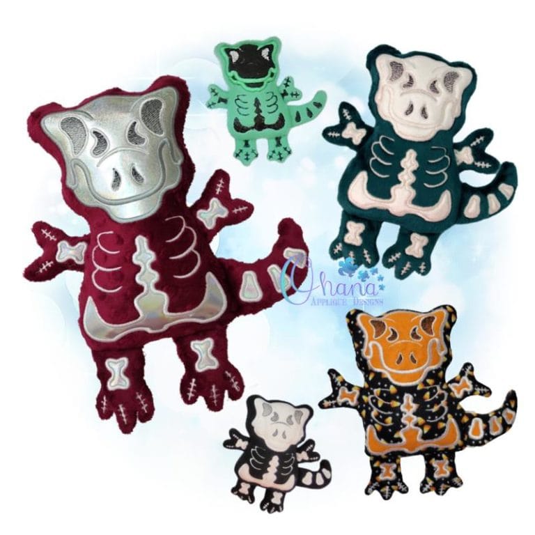 Skelly T Rex Stuffie