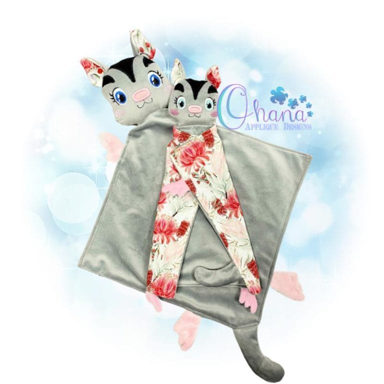 Sugar Glider Lovey Embroidery