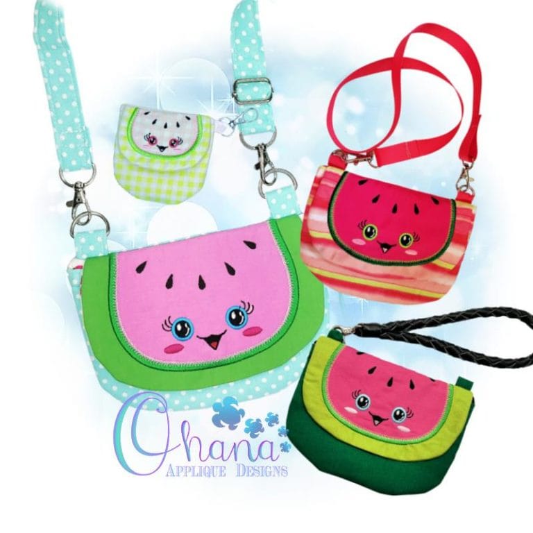 Watermelon Flap Bag Purse