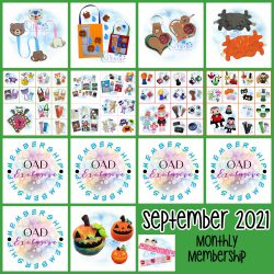 OAD September 2021 Monthly Membership