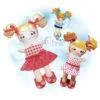 Goldilocks Doll Stuffie Embroidery