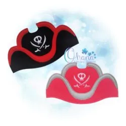 OAD Pirate MB MLH 80072 Pirate Hat Mask Band