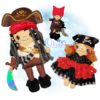 Pirate Doll Stuffie Embroidery