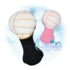 Volleyball Rattle Embroidery Design