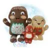 OAD Gingerbread Stuffie sitting EC 800 72 OAD Gingerbread Stuffie sitting EC 800 72