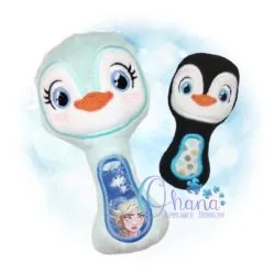 Penguin Rattle Embroidery Design
