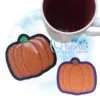 OAD Pumpkin Coaster MLH 800(1)72 Pumpkin Coaster Embroidery Design