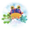 OAD Ball Frog Stuffie DH 80072