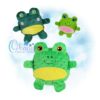 Ball Frog Stuffie Embroidery