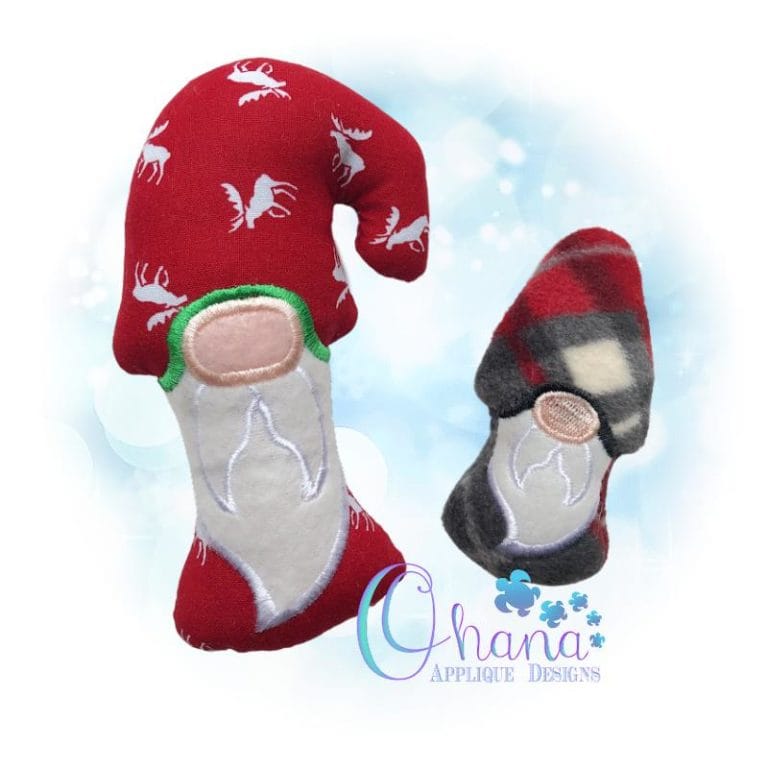 Gnome Rattle Embroidery Design