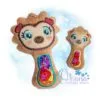 OAD Hedgehog Rattle MMS 80072