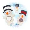 OAD Snowman Stuffie SM 80072 OAD Snowman Stuffie SM 80072