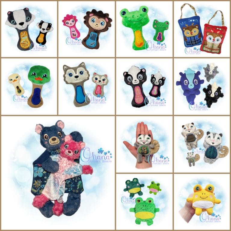 Woodland Week Bundle Embroidery