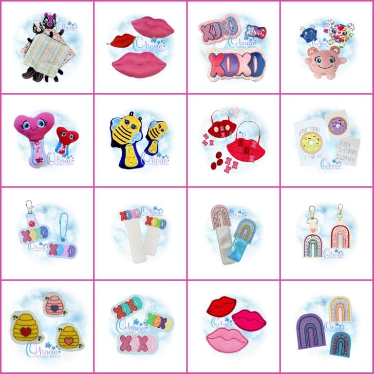 Valentines Week Bundle Embroidery