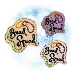 Bead Squad Feltie Embroidery