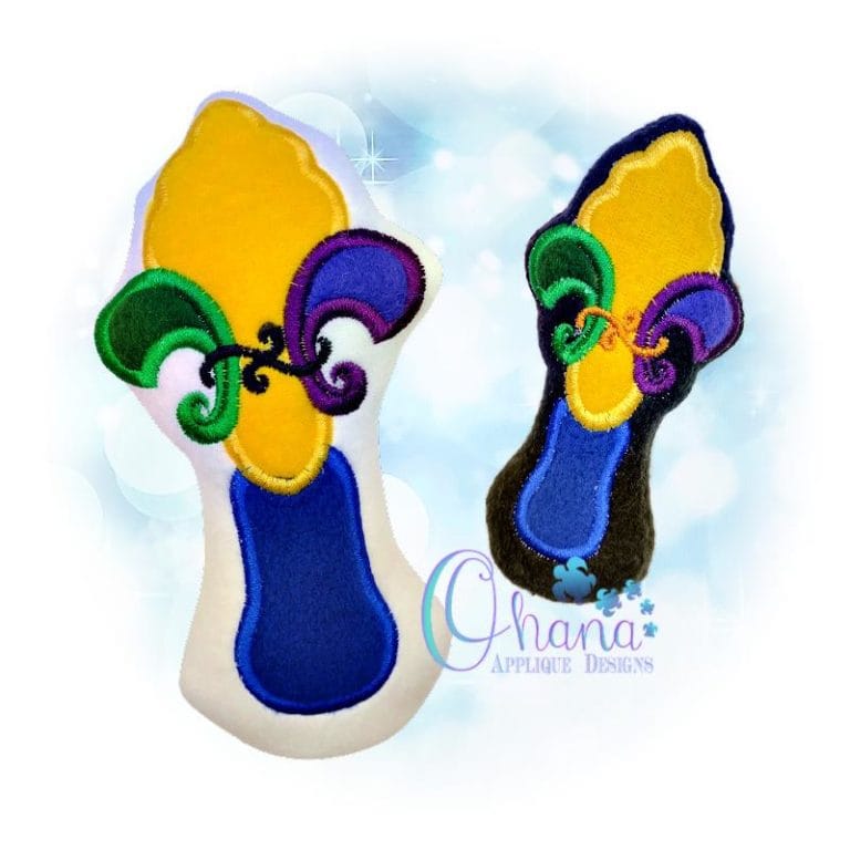 Fleur De Lis Rattle