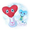 Heart Rattle Embroidery Design