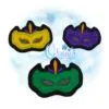 Mardi Gras Mask Feltie