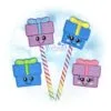 OAD Present PT RD 80072 Present Pencil Topper Embroidery