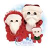 Santa Stuffie Embroidery Design