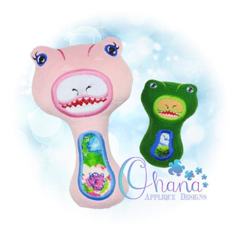 Raina Trex Rattle Embroidery
