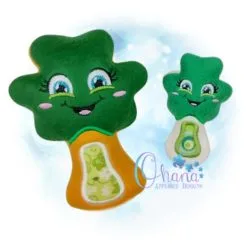 Shamrock Rattle Embroidery Design