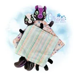Skunk Lovey Embroidery Design