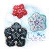 Snowflake Stuffie Embroidery Design