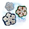 Snowflake Stuffie Embroidery Design