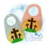 OAD Easter Bib JH 80072 Easter Bib Embroidery Design