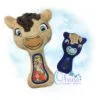 OAD Horse Rattle ASH 80072 Horse Rattle Embroidery Design