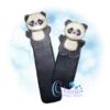 Panda Bookmark Embroidery Design