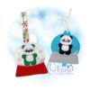 Panda Ornament Embroidery Design