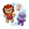 Lukas Lion Stuffie Embroidery