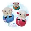 OAD Sheep Egg BR 80072 Lamb Egg Stuffie Embroidery