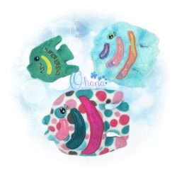 Angelfish Stuffie Embroidery Design