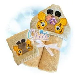 OAD Giraffe Peeker 80072 Giraffe Peeker Embroidery Design