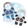 Panda Bib Embroidery Design