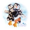 Penguin Lovey Embroidery Design