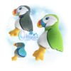 Puffin Stuffie Embroidery Design