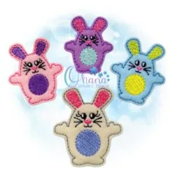 OAD Standing Bunny Feltie MLH 80072 Standing Bunny Feltie Embroidery