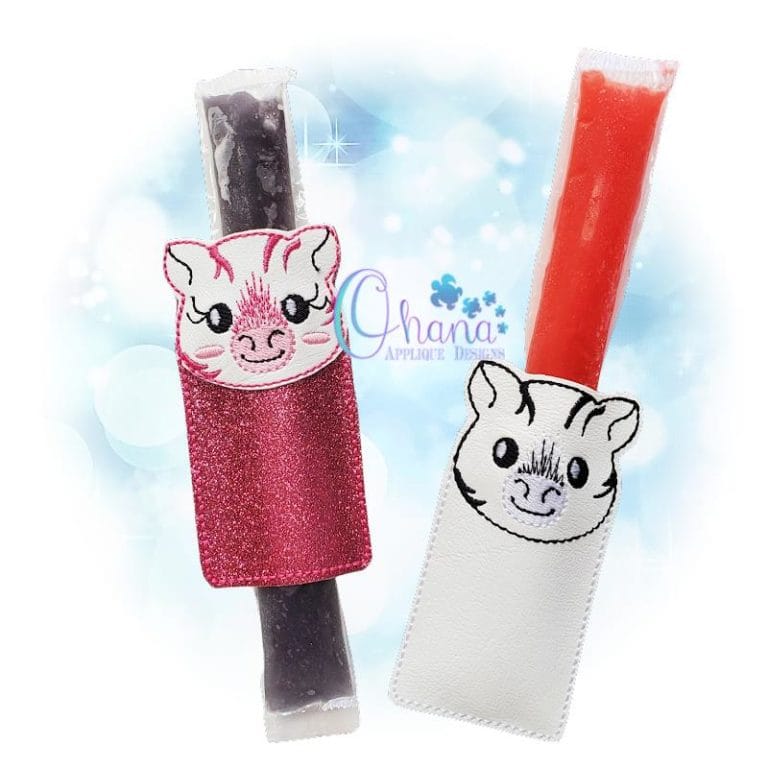 Zebra Ice Pop Holder