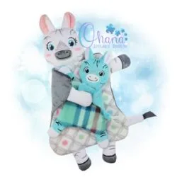 OAD Zebra Lovey EC 80072 Zebra Lovey Embroidery Design