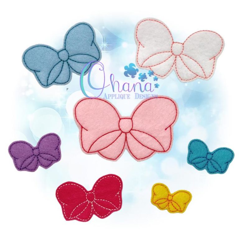 Stuffie Add-on Bow Feltie