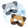 OAD Bulldog PM RD 80072 Bulldog Pretend Mask Embroidery